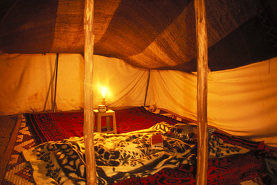 dormir sous la tente