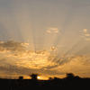 Lever de soleil à Mezgarne