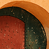 La porte aux couleurs Maroc